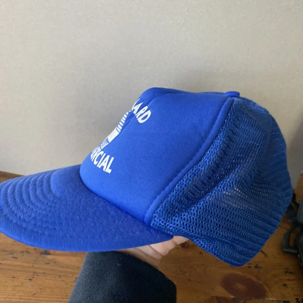 Vintage‎ Meinhard Commercial Snapback Truckers Mesh Logo Hat Adult One Size
